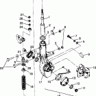 SPORTSMAN 4X4 - W968040 Front strut sportsman 4x4 w968040
