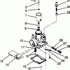 SPORTSMAN 4X4 - W968040 Carburetor sportsman 4x4 w968040