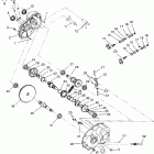SPORTSMAN 4X4 - W968040 Gearcase assembly sportsman 4x4 w968040