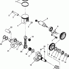 SPORTSMAN 4X4 - W968040 Piston and crankshaft sportsman 4x4 w968040