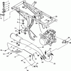 SPORTSMAN 4X4 - W968040 Exhaust system sportsman 4x4 w968040
