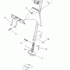 SPORTSMAN 4X4 - W968040 Steering post sportsman 4x4 w968040