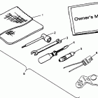 SPORTSMAN 4X4 - W968040 Tool kit sportsman 4x4 w968040