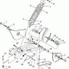 SPORT 400L - W968540 Бугель и аммортизатор