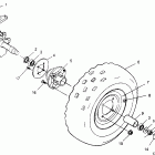 SPORT 400L - W968540 Переднее колесо