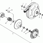 MAGNUM 6X6 - W968744 Driven clutch magnum 6x6