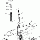 XPLORER 300 - W969130 Front strut assembly xplorer 300 w969130