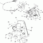 XPLORER 300 - W969130 Electrical / taillight assembly xplorer 300 w969130