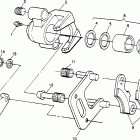 SPORTSMAN 500 - W969244 Front brake sportsman 500 w969244