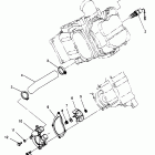 SPORTSMAN 500 - W969244 Water pump sportsman 500 w969244