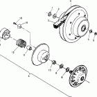 XPRESS 300 - W969530 Driven clutch xpress 300 w969530 and xpress 400 w969540