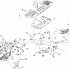 XPRESS 400 - W969540 Front rack and bumper mounting (300) xpress 300 w969530