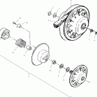 MAGNUM 4X4  SWEDISH - S958144 Driven clutch assembly