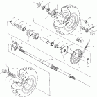MAGNUM 4X4  SWEDISH - S958144 Rear wheel drive assembly