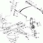SPORTSMAN 4X4 - W958040 A-arm / strut mounting sportsman 4x4 w958040