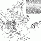 SPORTSMAN 4X4 - W958040 Engine mounting sportsman 4x4 w958040