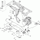 SPORTSMAN 4X4 - W958040 Exhaust system sportsman 4x4 w958040