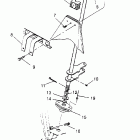 SPORTSMAN 4X4 - W958040 Steering post assembly sportsman 4x4 w958040