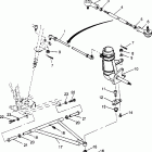 SPORT 400L - W958540 Steering / a-arm assembly sport 400l w958540