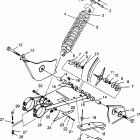 SPORT 400L - W958540 Swing arm / shock mounting sport 400l w958540