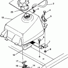SPORT 400L - W958540 Fuel tank assembly sport 400l w958540
