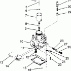 BIG BOSS 6X6 400L - W958740 Carburetor 6x6 400l, u.s. w958740, swedish s958740 and n...