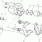 BIG BOSS 6X6 400L - W958740 Middle axle brake assembly 6x6 400l