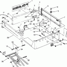 BIG BOSS 6X6 400L - W958740 Rear bed mounting 6x6 400l