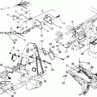 BIG BOSS 6X6 400L - W958740 Electrical / taillight assembly 6x6 400l, u.s. w958740, ...