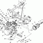 BIG BOSS 6X6 400L - W958740 Engine mounting 6x6 400l