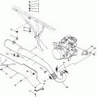 BIG BOSS 6X6 400L - W958740 Exhaust system 6x6 400l