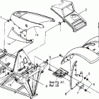 BIG BOSS 6X6 400L - W958740 Front cab assembly 6x6 400l