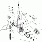 BIG BOSS 6X6 400L - W958740 Front strut assembly 6x6 400l