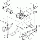 BIG BOSS 6X6 400L - W958740 Swing arm / guard mounting 6x6 400l