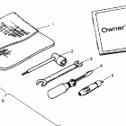 BIG BOSS 6X6 400L - W958740 Tool kit assembly 6x6 400l