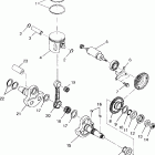 400L 4X4  NORWEGIAN - N948140 Piston and crankshaft swedish 4x4 400l s948140