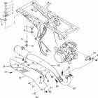 400L 4X4  NORWEGIAN - N948140 Exhaust system swedish 4x4 400l s948140