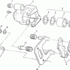 400L 4X4  NORWEGIAN - N948140 Front brake assembly swedish 4x4 400l s948140