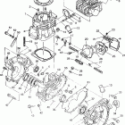 400L 6X6  NORWEGIAN  - N948740 Crankcase and cylinder 6x6 400l, swedish s948740 and  no...