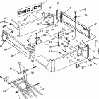 400L 6X6  NORWEGIAN  - N948740 Rear bed mounting 6x6 400l, swedish s948740 and  norwegi...