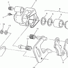 400L 6X6  NORWEGIAN  - N948740 Front brake assembly 6x6 400l, swedish s948740 and  norw...