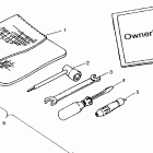 400L 6X6  NORWEGIAN  - N948740 Tool kit assembly 6x6 400l, swedish s948740 and  norwegi...