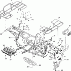 400L 4X4 SWEDISH -  S948140 Bumper / rack mounting swedish 4x4 400l s948140