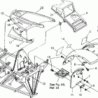 400L 4X4 SWEDISH -  S948140 Front cab assembly swedish 4x4 400l s948140
