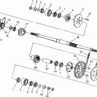 400L 6X6  SWEDISH - S948740 Middle drive assembly 6x6 400l, swedish s948740 and  nor...