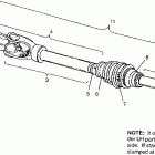 400L 6X6  SWEDISH - S948740 Cv joint 6x6 400l, swedish s948740 and  norwegian n94874...