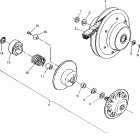 400L 6X6  SWEDISH - S948740 Driven clutch assembly 6x6 400l, swedish s948740 and  no...