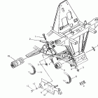400L 6X6  SWEDISH - S948740 Front drive assembly 6x6 400l, swedish s948740 and  norw...