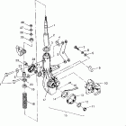 400L 6X6  SWEDISH - S948740 Front strut assembly 6x6 400l, swedish s948740 and  norw...