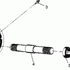 SPORTSMAN 4X4 - W948039 Front tightener assembly sportsman 4x4 w948040